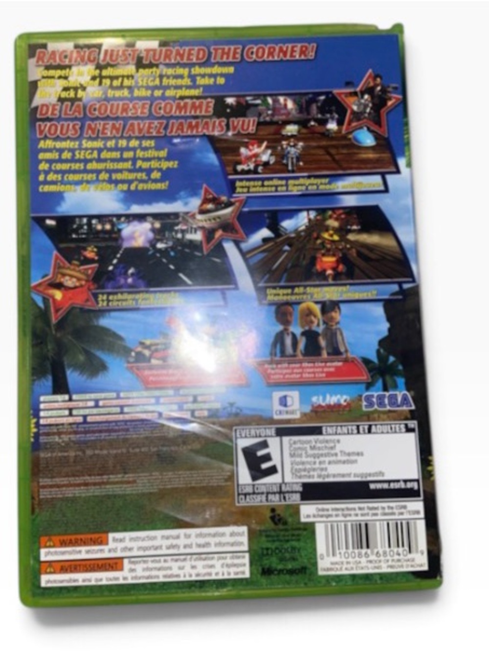 Sonic & All-Stars Racing (Xbox 360) - Picture 2 of 2